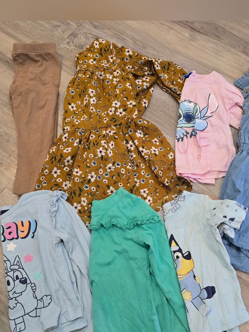 Girls Colorful Clothes Bundle 2-3T